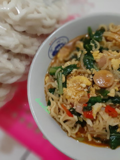 Foto resep Mie nyemek indomie