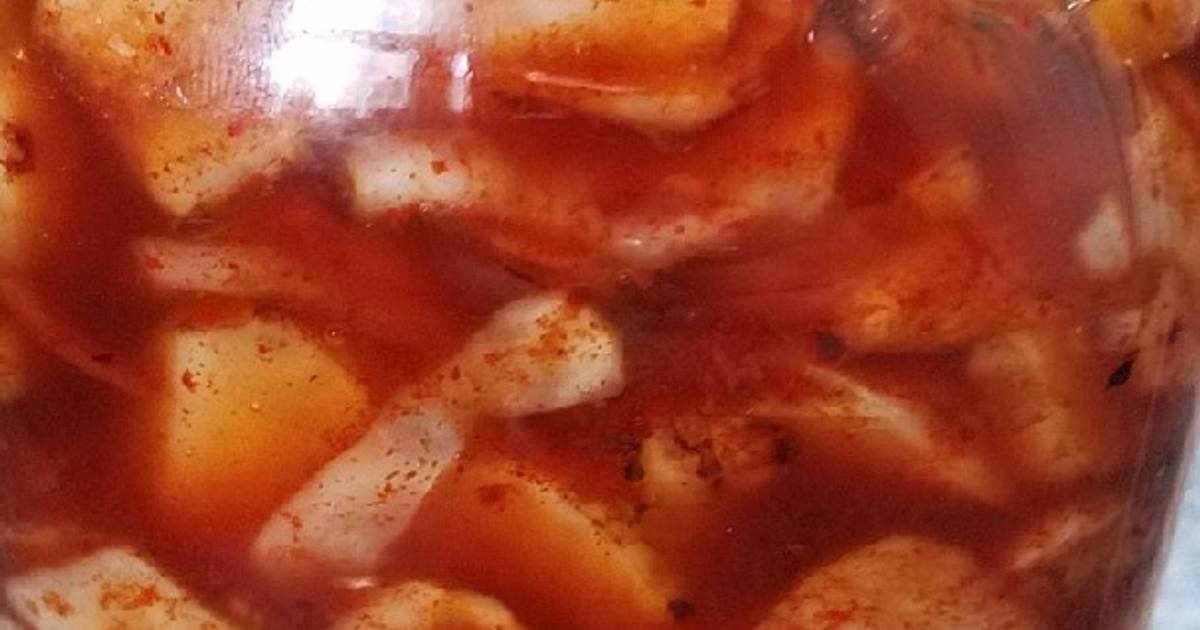 Jerusalem artichoke kimchi 泡洋姜 Recipe by Eat Whole 2 Thrive Cookpad