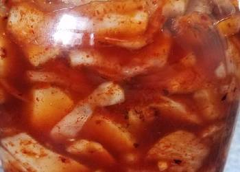 Easy Recipe Jerusalem artichoke kimchi  Restaurant Style