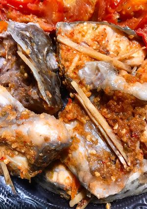 Hình của món Cá hấp xì dầu.