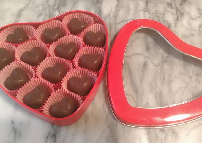 Ricetta Cioccolatini ripieni per San Valentino di Mattea Sica @idolciditea  - Cookpad