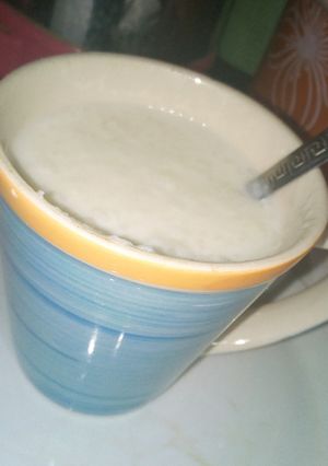 A picture of Rice pudding.