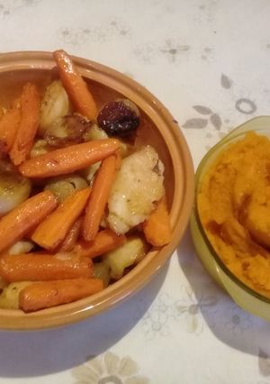 A picture of Roasted vegetables.