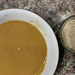 A picture of Tahini sauce.