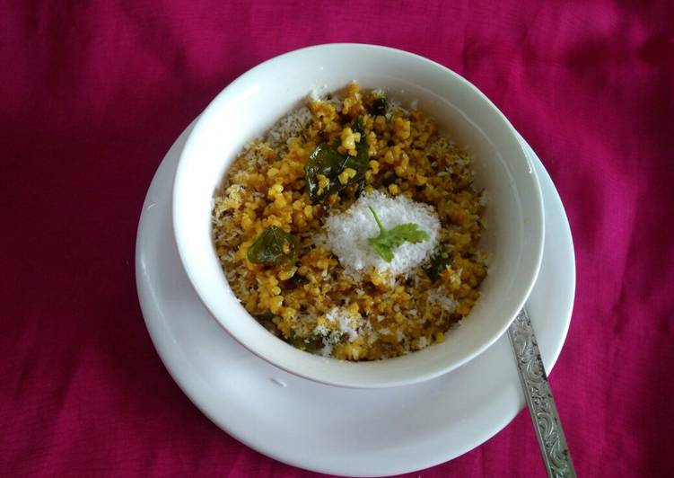 Easiest Way to Cook To Try At Home Daliya upma