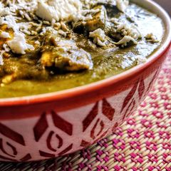 A picture of Dhaba Style Palak Paneer.