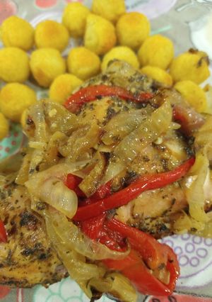 Una foto de Pollo Marinado con Noisette