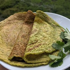 A picture of Moong Dosa.