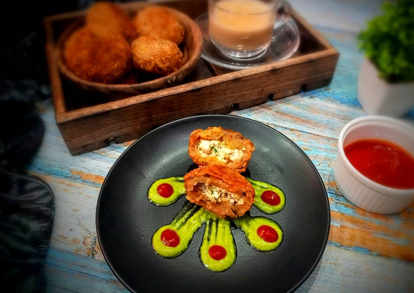 Recipe of Ultimate Paneer stuffed potato cutlets