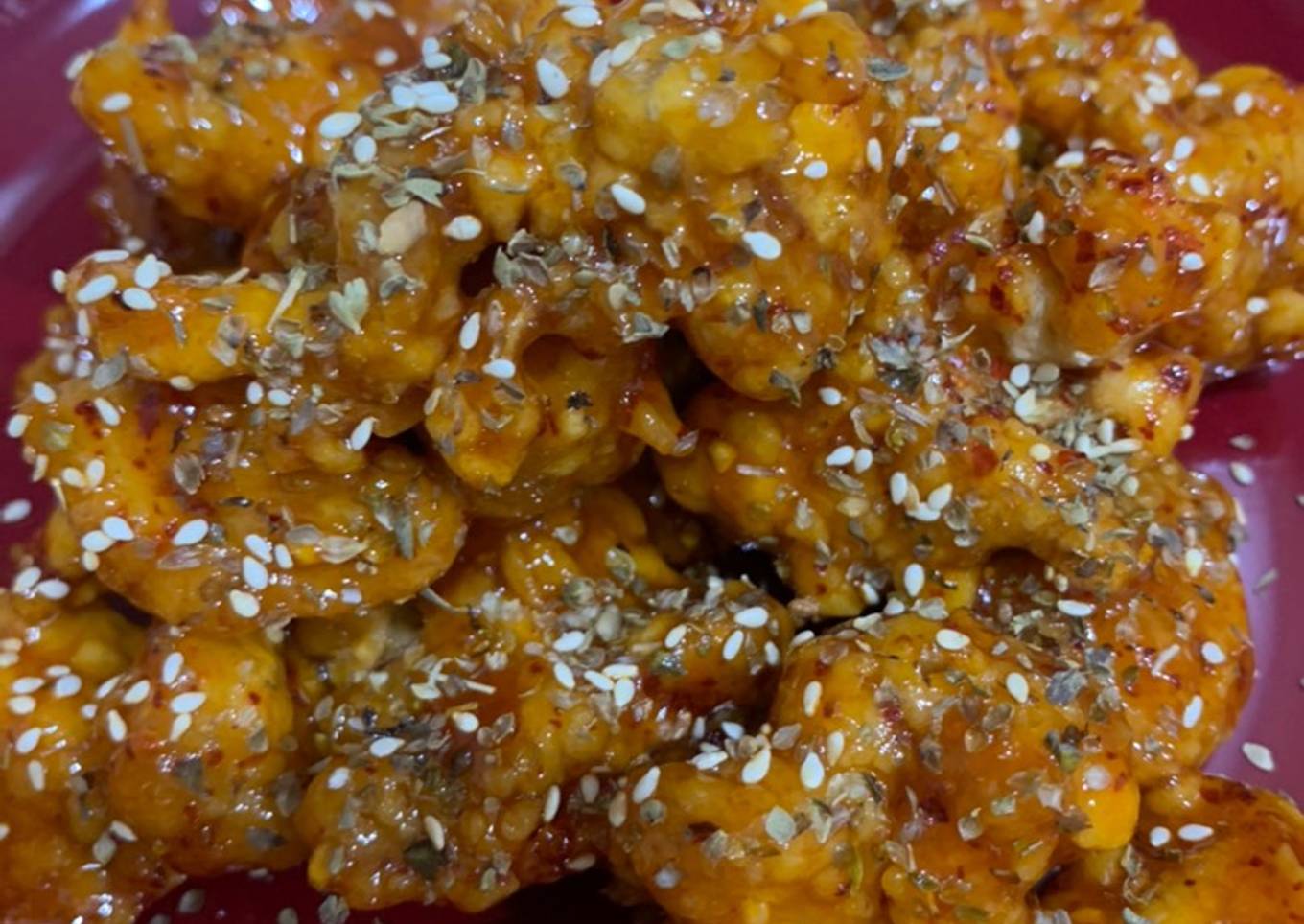 Ayam goreng saos madu