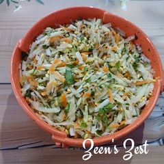 A picture of Raw Papaya Kosambari/Karnataka's Lentil Salad.