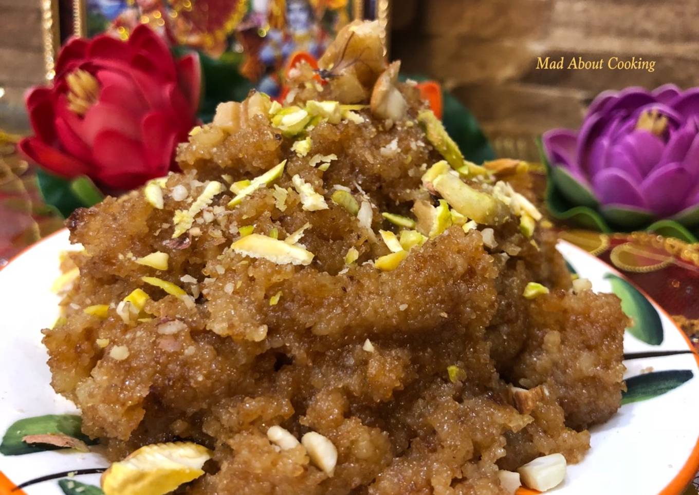 Milk Rava Halwa