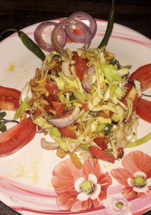 A picture of Chatpata salad.