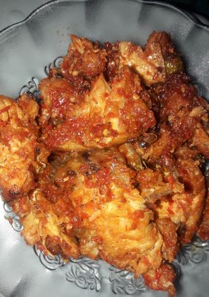 Foto resep Pelcing ayam potong bakar