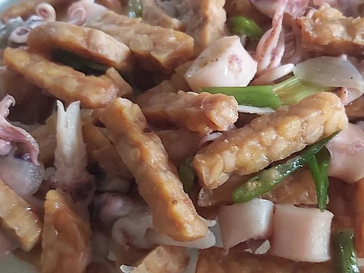 Langkah Gampang Menyiapkan Resep  Oseng Tempe Cumi Asin yang Menggugah Selera, Menggugah Selera