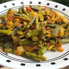 A picture of Gawar Phali ki Sabzi.