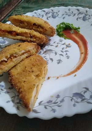 A picture of Sharma bread Pocket recipe.