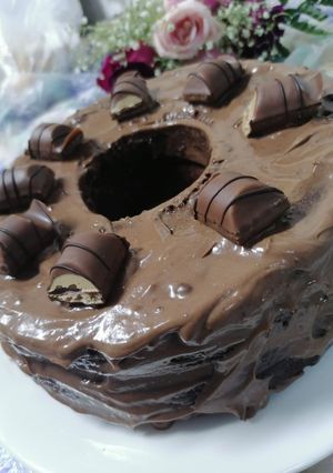 صورة لوصفة كيكة شوكولاتة ❤️