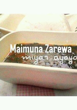 A picture of Ayoyo soup.