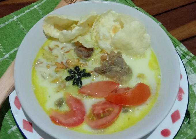 Soto betawi susu ala aku