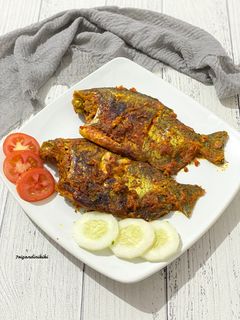 Foto resep Ikan bawal bakar (versi teflon)
