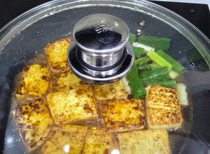 蔥燒豆腐 的食譜成品照片