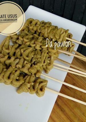 Foto resep Sate usus angkringan