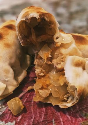 Una foto de Sabrosas empanadas de pollo