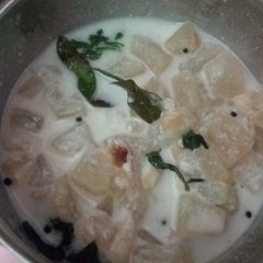 A picture of White pumpkin curd pachadi.