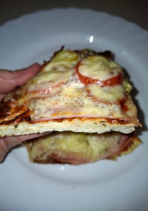 Gluténmentes pizza alap recept fotója