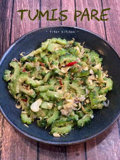 Foto resep Tumis Pare Rebon ala Tiger Kitchen