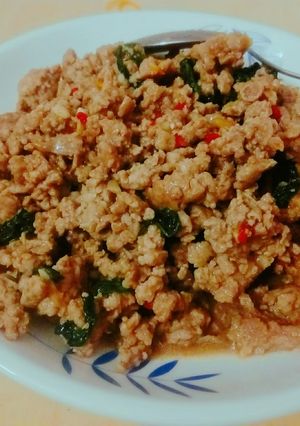 Hình của món Thịt heo xào.