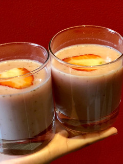 Una foto de Batido de fresa 🍓