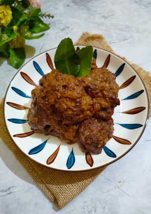 Foto resep Rendang Daging 2 bahan