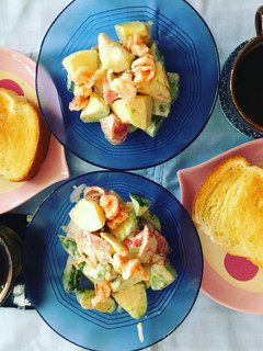 夏天必備開胃=酪梨沙拉#酪梨 #簡單 #夏天 #沙拉 的食譜成品照片