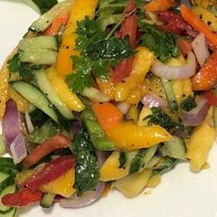 A picture of Mango salad.