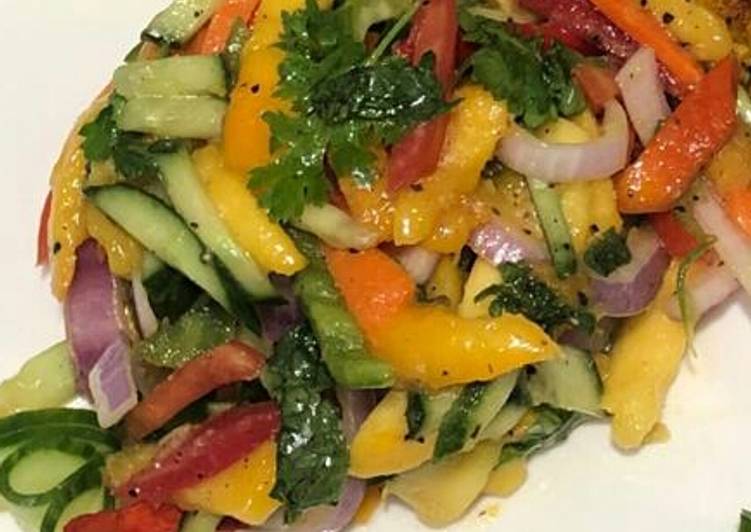 How to Make Award-winning Mango salad