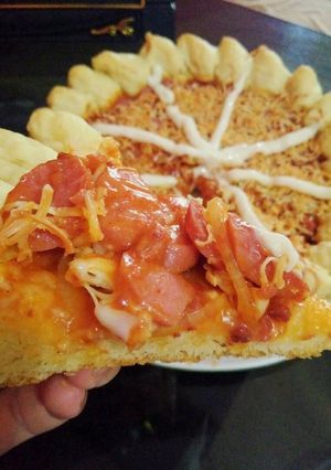Foto resep Pizza empuk dan ekonomis
