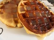 A picture of healthy waffles