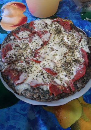 Una foto de Tortilla a la pizza
