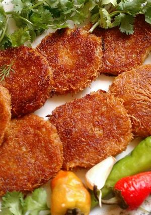 A picture of Russian kabab.