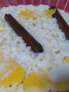 Una foto de Arroz con leche light