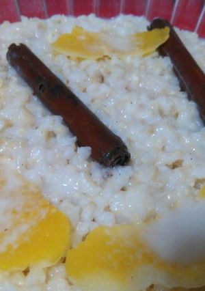 Una foto de Arroz con leche light