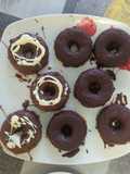 Bizcochitos de Calabaza con Forma de Donuts