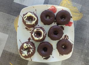 Foto principal de Bizcochitos de Calabaza con Forma de Donuts