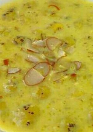A picture of Basundi.