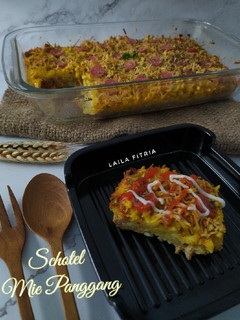 Foto resep 229. Schotel Mie Panggang