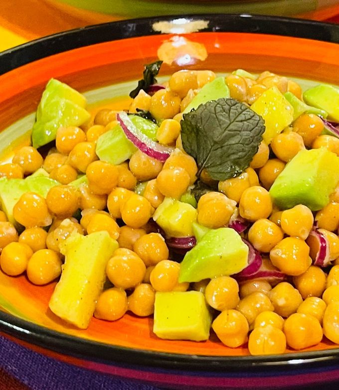 Foto di Insalata di ceci e avocado