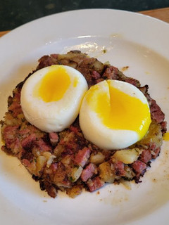 A picture of "Savory" Corned Beef Hash.