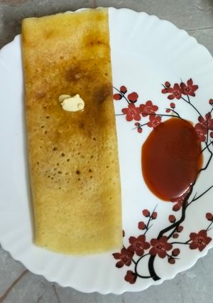 पीली मूंग दाल बटर डोसा रेसिपी मुख्य फोटो